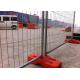 Construction Temp Fence Panels OD 40mm wall thick 1.5mm 2100mm height x width 2400mm Diameter 4.00mm Christchurch CITY