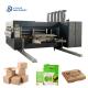 High Speed Carton Printing Machine For Corrugated Cardboard With Wasting Device