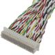 40 Pin Twisted Wire Extension Df20 Lcd Panel Lvds Cable Adapter Motherboard