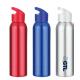 Wide Mouth Aluminum Sports Water Bottle Food Grade 600ml Customized Color