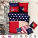 USA flag bedding sheet sets,china home textiles factory,Sell bed sets in bulk!