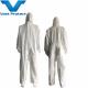 Disposable Fluid Resistant Soft Microporous Coverall with Hood Waist Fit Guaranteed