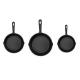 Non-Stick Cast Iron Skillet: Perfect For Healthy Cooking And Easy Clean-Up 16/20/24cm