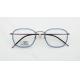 Metal Men Women Eyeglass Frame  Round Spectacles Frames with Clear Lens Optical with Inner Plastic Rims Fashion Designs