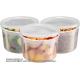 Plastic Deli Containers With Lids, Slime, Soup, Meal Prep Containers Stackable Leakproof Microwave Dish