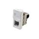 RJ45 FTP Zinc Alloy Cat6A Networking Keystone Jack Wall Coupler in Different Colors