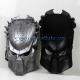X-MERRY Predator Cap Mask Latex Lifelike Metal Design Halloween Stag Party Prop xhm061