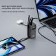 Portable Charger Power Bank 65W for Laptop, 4 Outputs USB C Travel Portable Chargers with Built in Cable