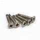 316 A4 Stainless Steel Pozisquare Drive Self Drilling Screws Flat Head For Aluminium Plate