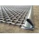 Square Opening Vibrating Wire Mesh Screen Steel Woven Aggregate Processing