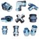 Dia 4mm To 38mm JIS SS Pipe Fittings Three Way Elbow Connector ODM OEM