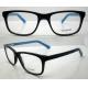 Flexible Blue Handmade Acetate Optical Frame for Men / Women, Lightweight