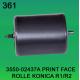 3550-02437A / 3550 02437A / 355002437A PRINT FACE ROLLER FOR KONICA R1,R2 minilab