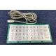 USB/PS/2 metal customized keyboard for road parking