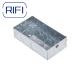 3*6 Galvanized Steel GI Switch Box IP 65 Electrical Junction Boxes