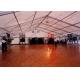 Polygon Aluminum Frame Outdoor Event Tent , Outside Party Tents With Glass Door