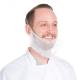 Breathable PP Disposable Non Woven Beard Cover With Single Head Loop