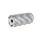 Silvery Anodized Aluminum Heatsink Extrusion Profiles LED Heat Sink 6061 T5