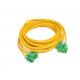 Fiber Optic Patch Cord/ Fiber Optic Bundle Patch Cord/Stable Optical Properties/Good Exchangability/ LSZH/  Yellow/