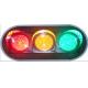 8 Red Yellow Green Three Signal Traffic Light Waterproof With 3 Full Balls