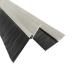 Industrial Customized H-shape Aluminum Alloy Nylon Strip Brush For Door Bottom