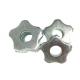 High Durability Edco Scarifier TCT Tungsten Carbide Cutters Parts Zinc Surface