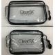 EN71 Clear Cosmetic Pouch , ISO9001 1C Makeup Transparent Bag EVA PVC Zipper
