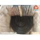 ASTM A179 / ASME SA179 SMLS Carbon Steel U Bend Tubes For Tubular Heat Exchanger &Condenser(Black Painting Surface)