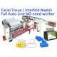 Full Automatic Interfold Napkin Machine With Auto Transfer To Packaging Machine