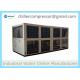 PLC Control 100TR 350KW Industrial Air Cooled Screw Chiller with VFD Pump Cabinet
