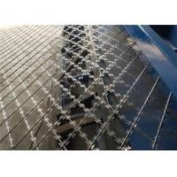 Galvanized Bto -30 Welded Razor Wire Mesh Diamond Hole Shape Fence