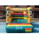 Indoor kids small seaworld inflatable jumping castle with slide made of lead