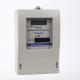 LCD Display Three Phase KWH Meter With Beige Cover 380V Output Voltage