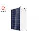 White Polycrystalline PV Module 275W 60 Cells Double Semi Tempered Glasses