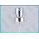 Silver Perfume Atomizer Pump / Finger Pump Sprayer With 0.06 - 0.07cc Dosage