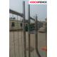 Convenient Installation Temporary Security Fencing Low Carbon Steel Material