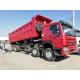 SINOTRUK HOWO 8 X 4 12 Wheel Heavy Duty Dump Truck 371HP 55 Tons Loading