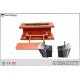 Hydraulic Drill Press Hold Down Clamps For Drilling Rig With NQ HQ PQ Jaw