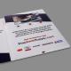 Small Digital Flip Book Video / Promotional Video Brochure CMYK Printing