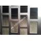 1m Width Rectangular Hole Perforated Metal Plate Galvanized Plate 2m Length