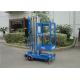 Easy Loading Mobile Elevating Work Platform 7.6 Meter Platform Height For One Person