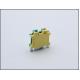 76A 800V 10.2mm Rail Terminal Blocks M4 Screw PA66 / UL94-V0 Brass