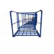 Durable Powder Coated Warehouse Shelving Racks Stackable For Wheat