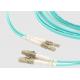 3M PVC Aqua Jacket Duplex OS2 LC To LC single mode fiber cable