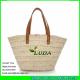LUDA handmade straw handbag simple natural corn husk straw bag