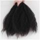 High Quality Virgin Hair Material Good Sewing Weave Afro Kinky Curly Peruvian Virgin Hair Bundles