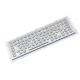 Metal Blue Illumination Industrial Mini Keyboard For Military Outdoor PC