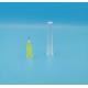 Light Yellow Disposable Syringe Needles Inclined For Injection Out Diameter 2.7mm 12G