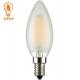 E14 C35 Frosted LED Edison Bulb 220V , Decoration 4W Filament LED Candle Bulb
