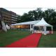 Western Style Outdoor Event Tents With Double - Wing Glass Doors 15 Meters By 30